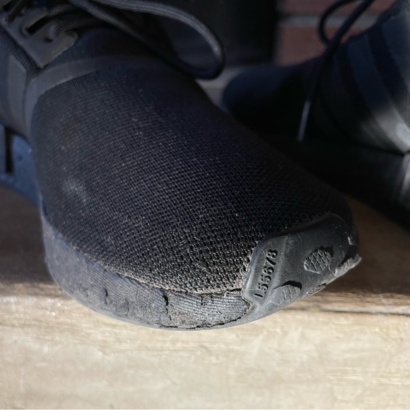 ADIDAS NMD_R1 SHOES. Core Black / Core Black / Core Black. Size: 10.5. - Picture 9 of 9